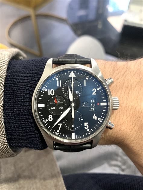 iwc pilot steel bracelet price|IWC Pilot Chronograph for $6,085 for sale from a Trusted Seller .